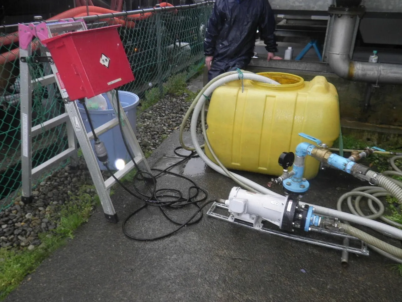 薬品洗浄 施工例